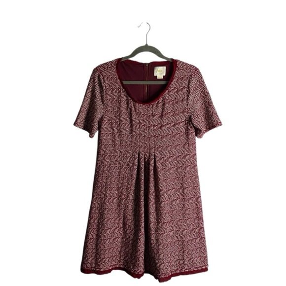 Anthropologie x Maeve Women's Red Dora Shift Dress - Picture 2 of 9